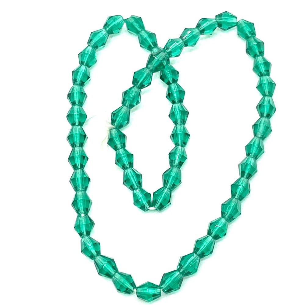 Strand of Green Glass Beads